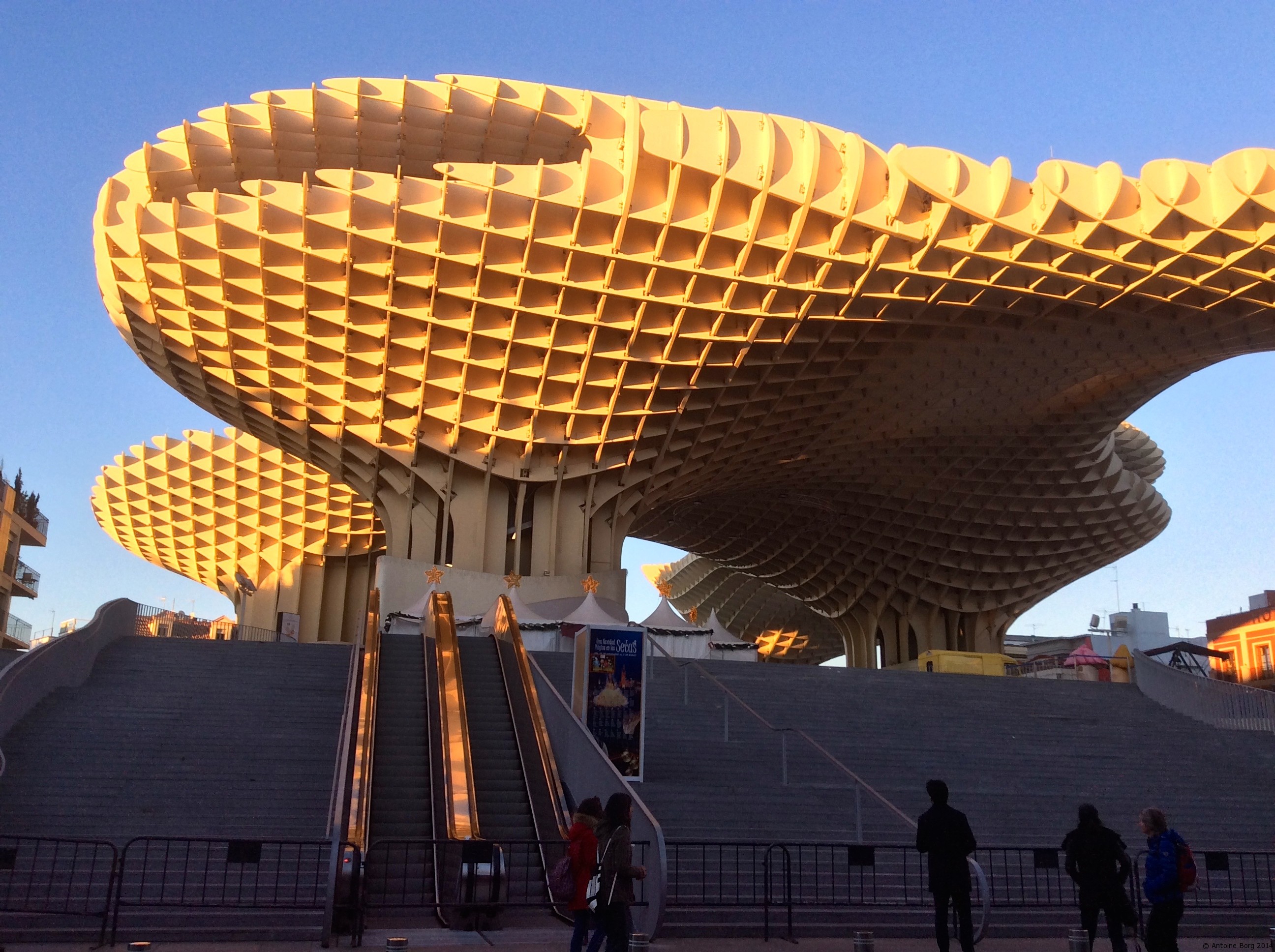 A photo of the Plaza de la Encarnacion - Seville, Spain