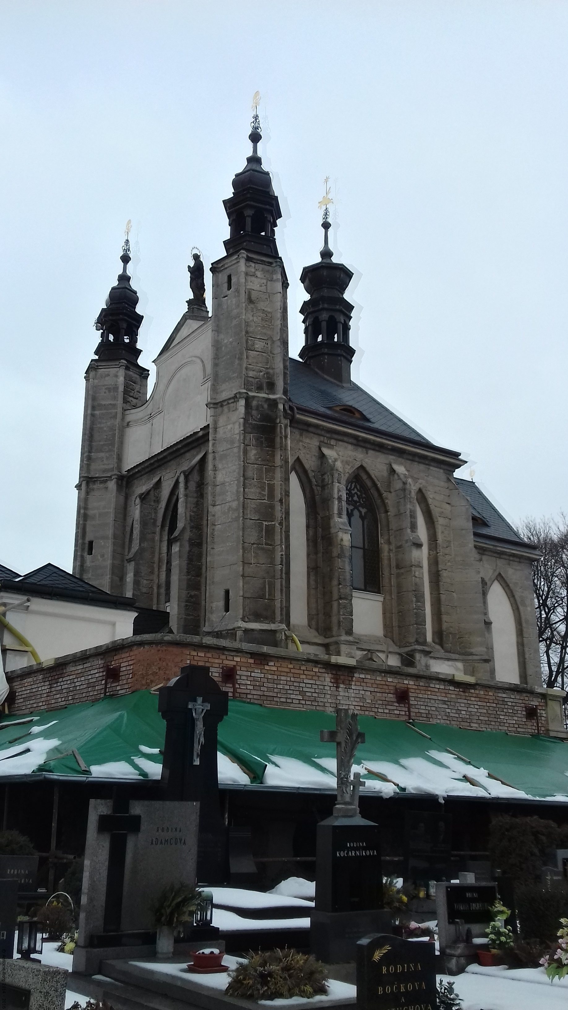 A photo of the church - Kutna Hora, Czechia